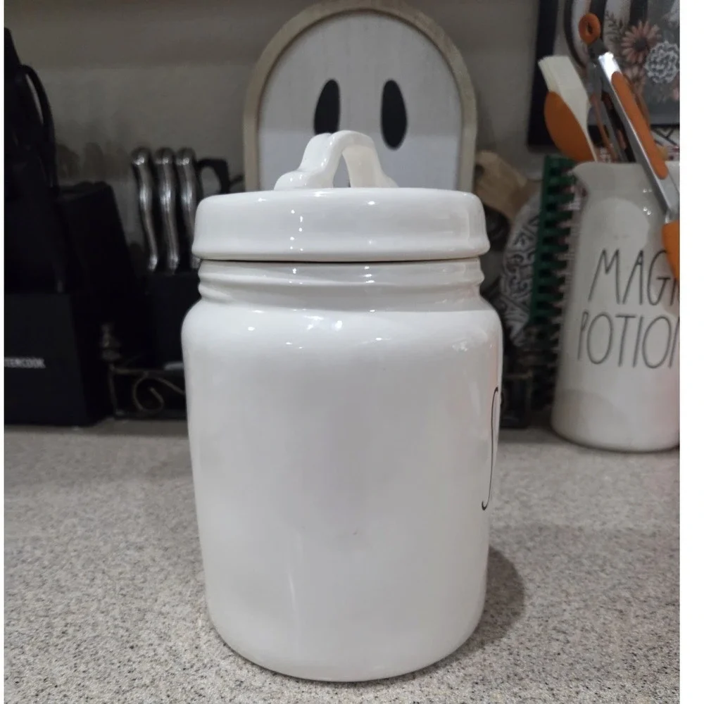 Rae Dunn Sand‎ Beach Ceramic Canister Summer Coastal Nautical